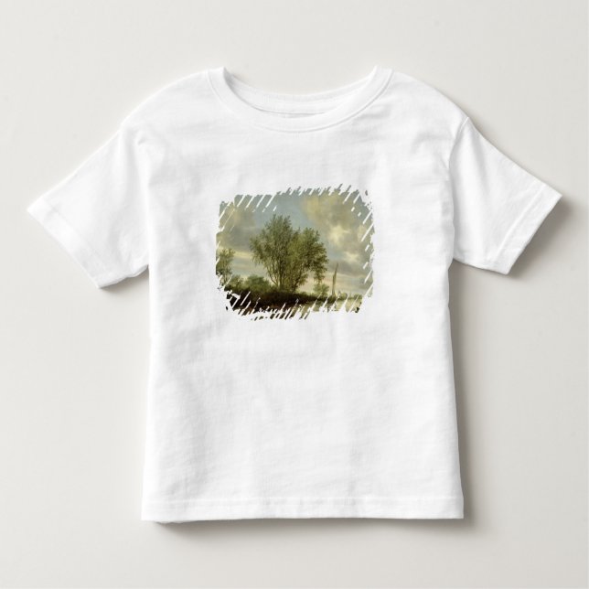 River Landscape, 1645 Toddler T-shirt (Front)