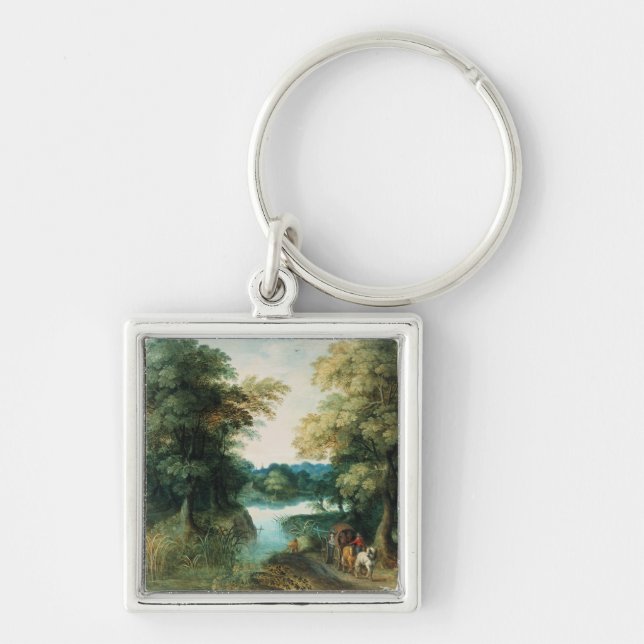 River Landscape Keychain (Front)