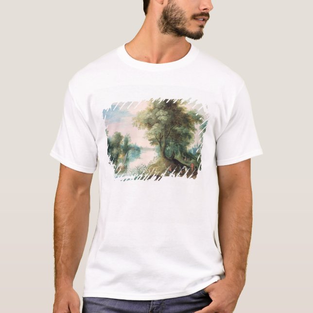 River Landscape T-Shirt (Front)