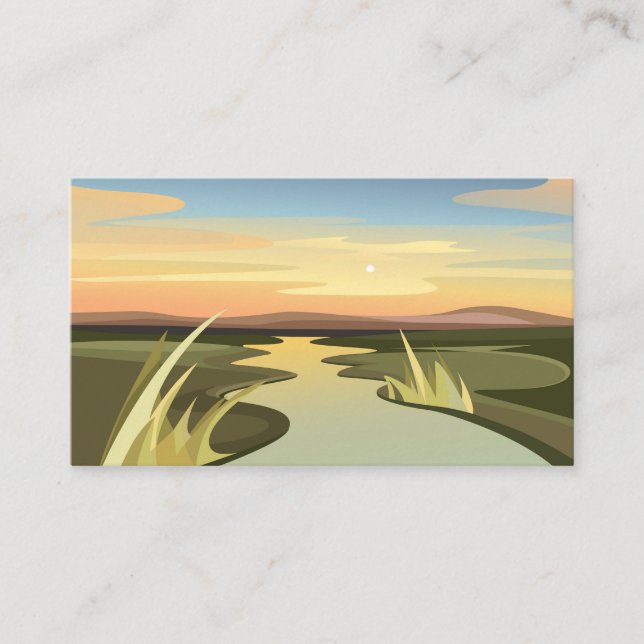 River landscapes enclosure card (Front)