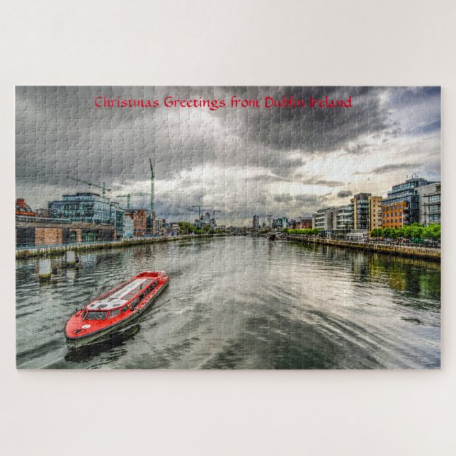 River Liffey Dublin. Jigsaw Puzzle (Horizontal)