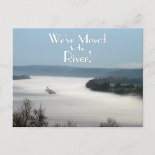 River Living _ We Moved Address Change Announcement Postcard