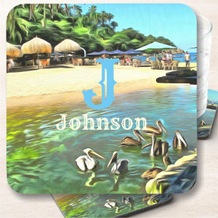 River Meets Ocean 0330 Beverage Coaster