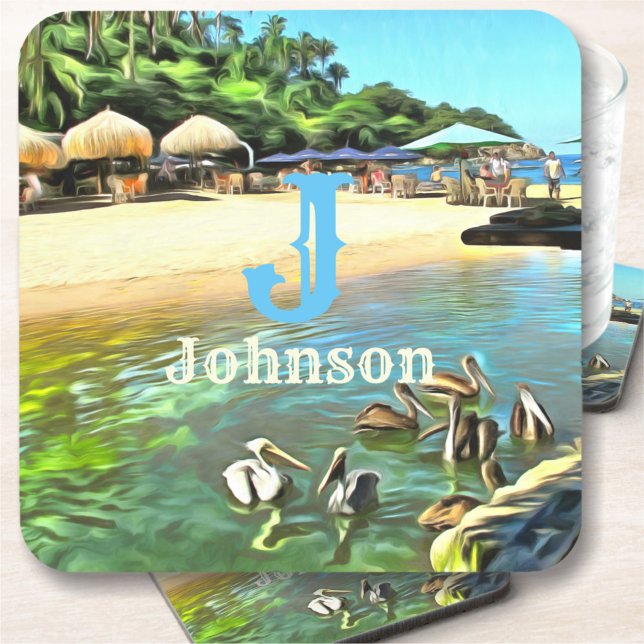 River Meets Ocean 0330 Beverage Coaster (Creator Uploaded)