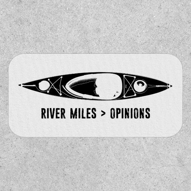 River Miles > Opinions Kayak Patch (Front)