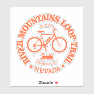 River Mountains Loop Trail (cycling) Sticker
