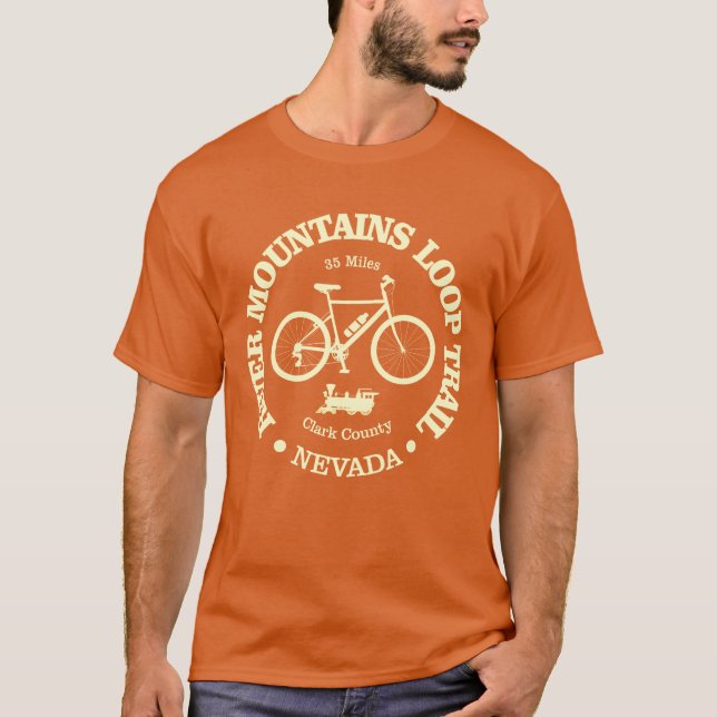 River Mountains Loop Trail (cycling) T-Shirt (Front)