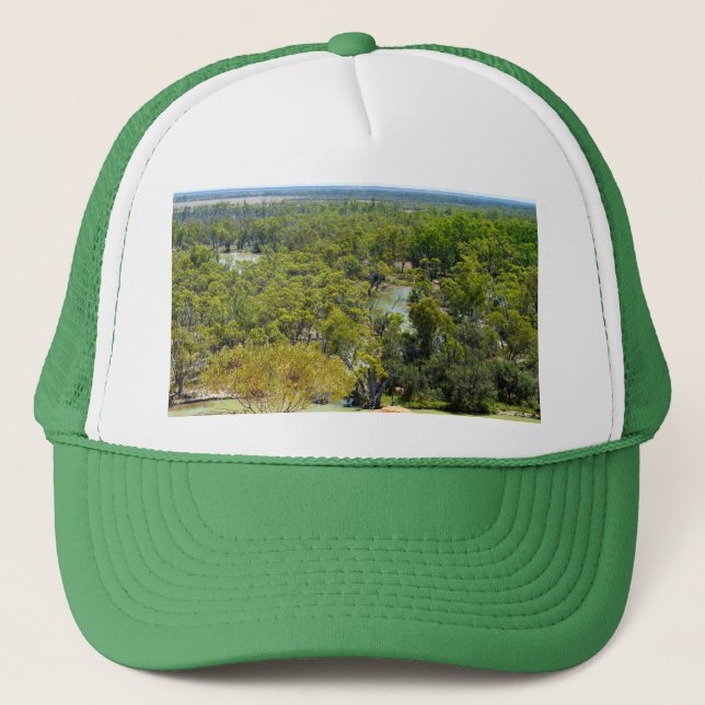 River Murray Australia High Views, Trucker Hat  (Front)