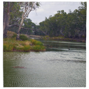 River Murray Australia The Bend, Cloth Napkin