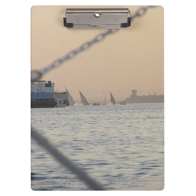 River Nile Sunset Clipboard (Front)