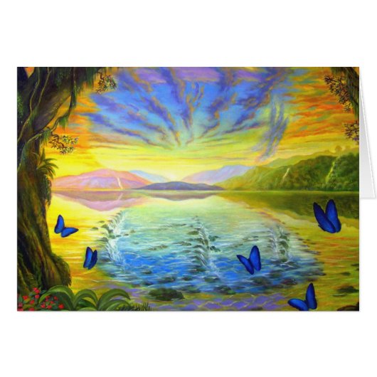 River Of Life Card - 173 River Of Life (Front Horizontal)