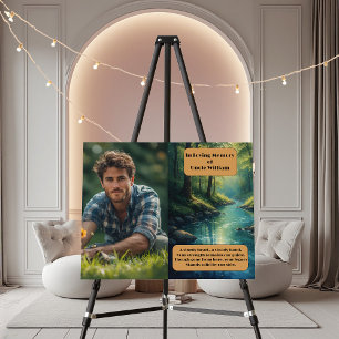 River of Life Flow Journey Celebration Memorial Foam Board