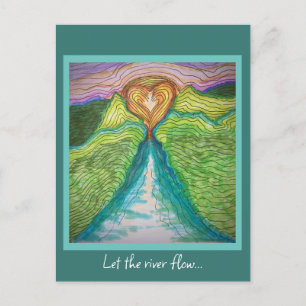 River of Life Postcard