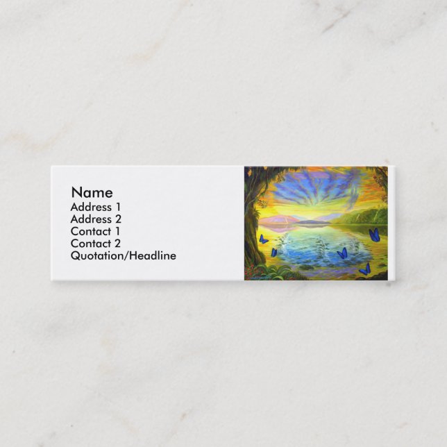 River Of Life-Profile Card (Front)