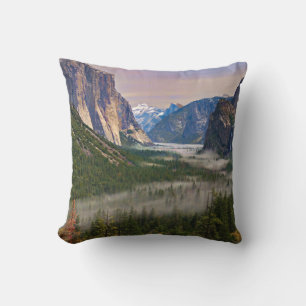 River of Mist Throw Pillow