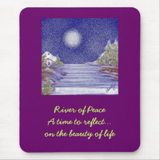River of Peace Mouse Pad