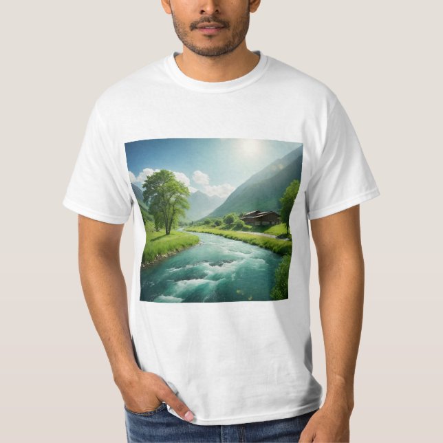 River of Serenity T-Shirt (Front)