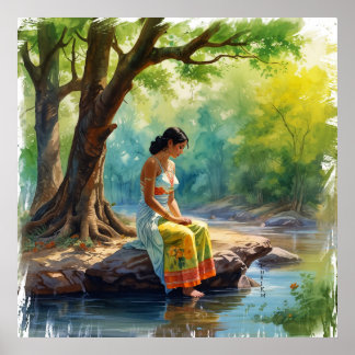 River of Thoughts Wall Art
