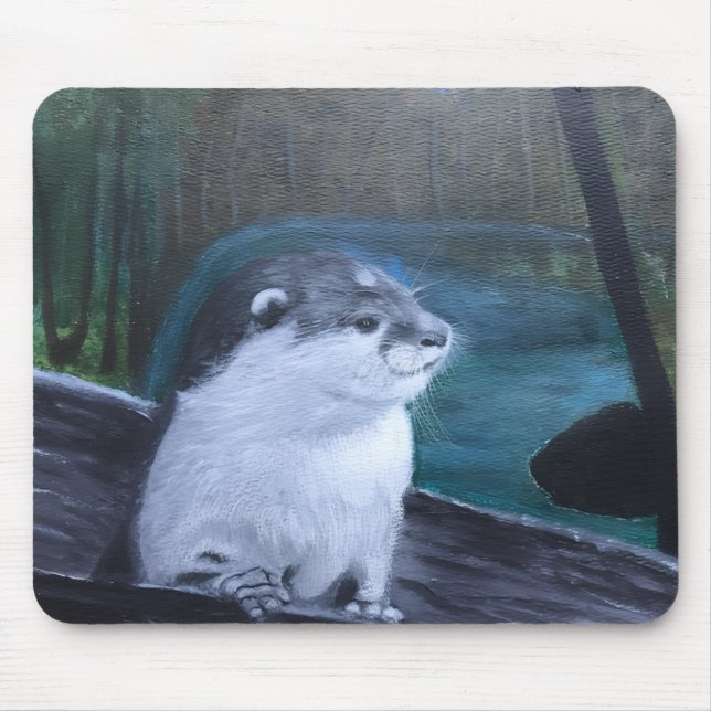 River Otter mousepad (Front)