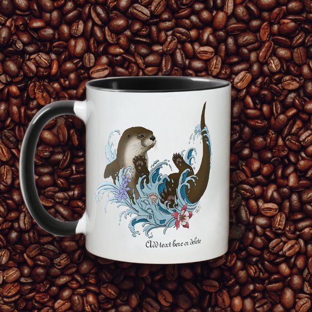River Otter Water Cute Mug (Creator Uploaded)