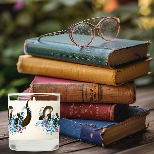 River Otter Water Cute Scented Candle (Creator Uploaded)