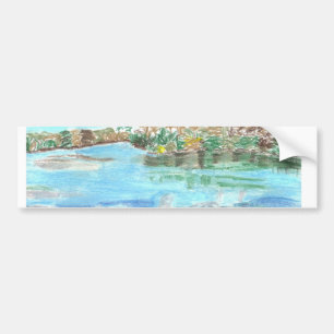 River Park Bumper Sticker