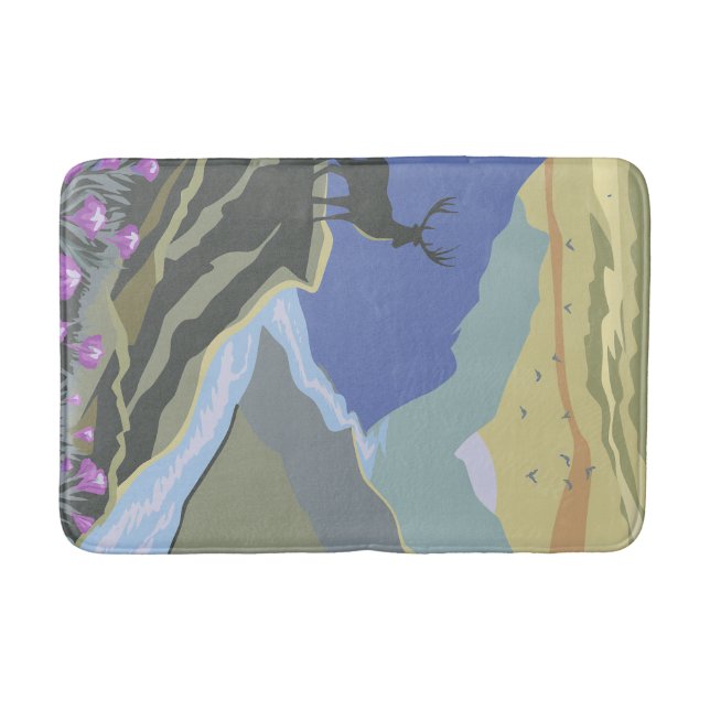 River Peak Serenity Bath Mat (Front)