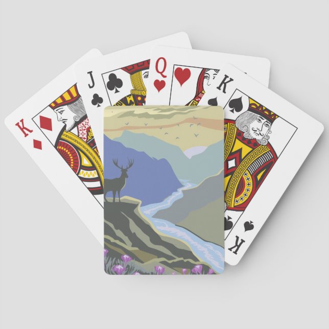 River Peak Serenity Poker Cards (Back)