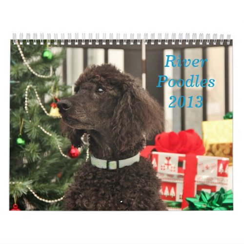 River Poodles 2013 Calendar