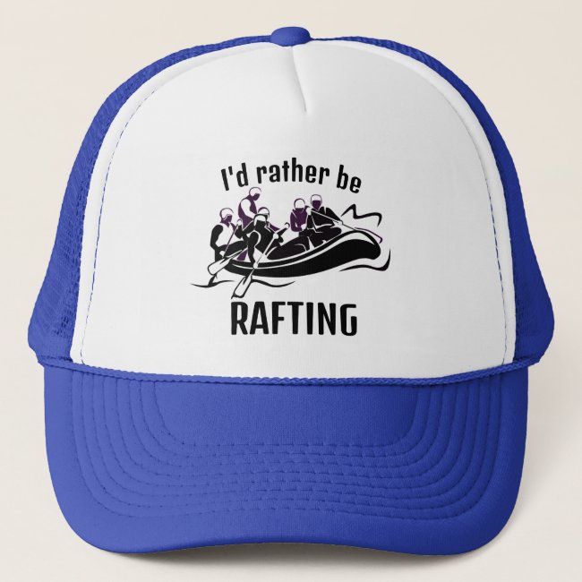 River Rafting Design Hat