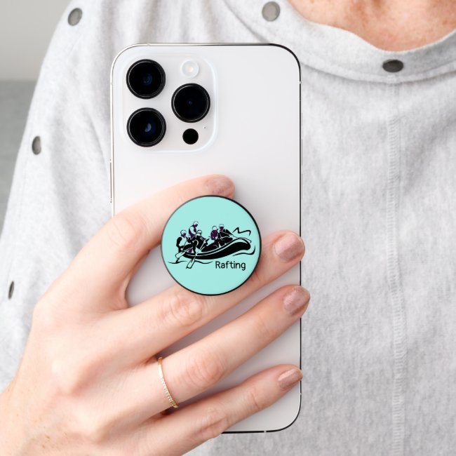 River Rafting Design Smartphone PopSocket