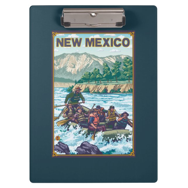 River RaftingNew Mexico Clipboard (Front)