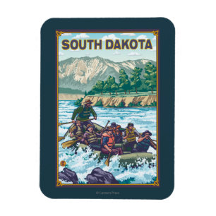 River RaftingSouth Dakota Magnet