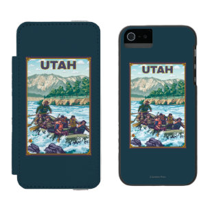 River RaftingUtah Wallet Case For iPhone SE/5/5s