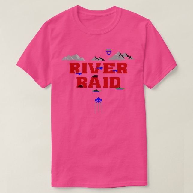 River Raid  T-Shirt (Design Front)