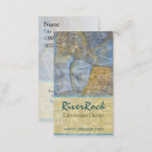 River Rock Landscape Design Business Card (Front/Back)