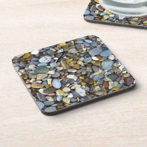 River Rock Pebbles Stone texture  Stone Coaster