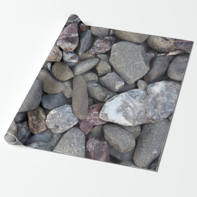 River Rocks 2 Wrapping Paper (Unrolled)