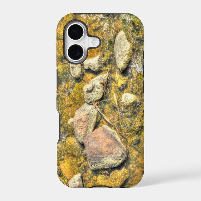 River Rocks Iphone Case (Back)