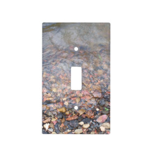 River Rocks Light Switch Cover
