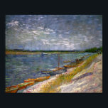 River & Rowing Boats Van Gogh Fine Art Poster<br><div class="desc">River with Rowing Boats, Vincent van Gogh, Paris Spring 1887. Oil on canvas, 52 x 65 cm. Aberdeen, Collection William Middleton. Vincent Willem van Gogh (30 March 1853 – 29 July 1890) was a Dutch Post-Impressionist artist. Some of his paintings are now among the world's best known, most popular and...</div>