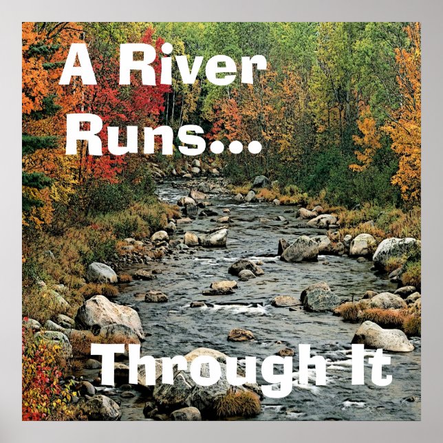 River Runs Through It Poster (Front)