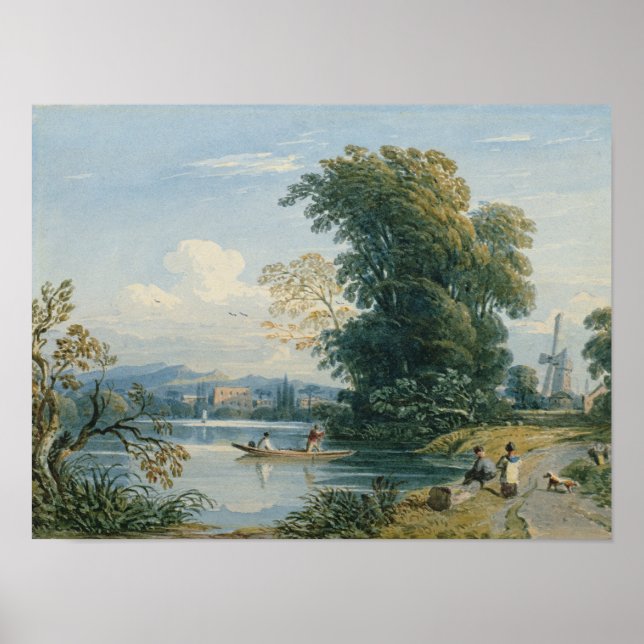 River Scene Poster (Front)