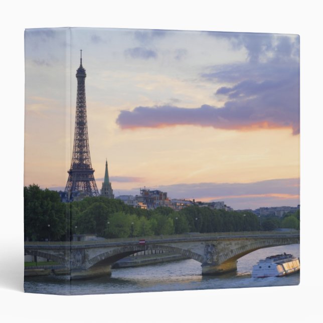 River Seine 3 Ring Binder (Front/Spine)