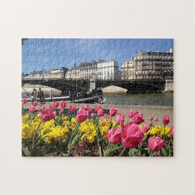 River Seine Paris. Jigsaw Puzzle (Horizontal)