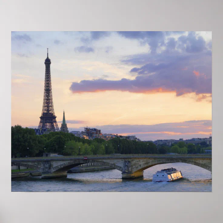 River Seine Poster | Zazzle