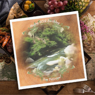 River South Birthday 0365 Napkins