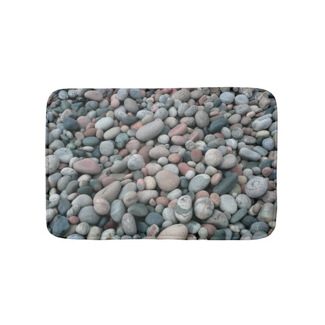River Stones Bathroom Mat (Front)