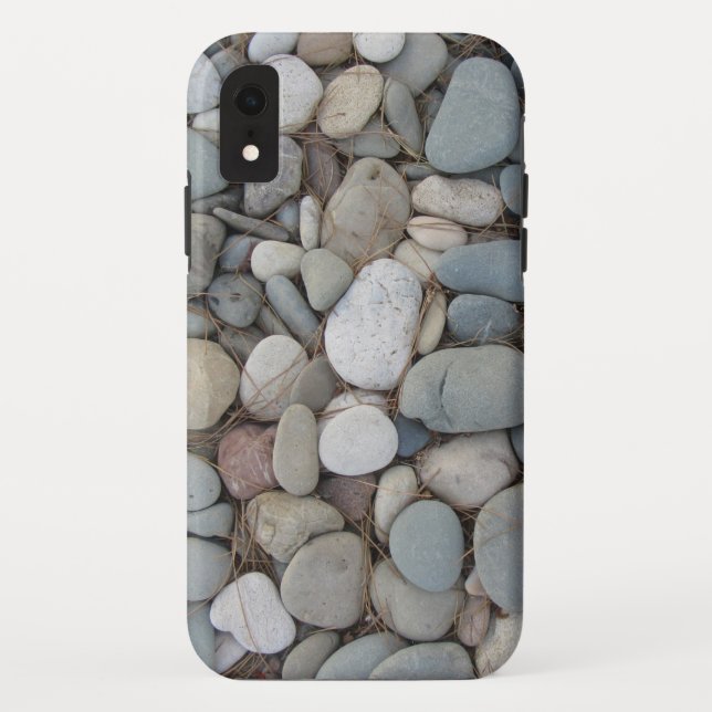 River Stones Fall Autumn Patterns Case-Mate iPhone Case (Back)