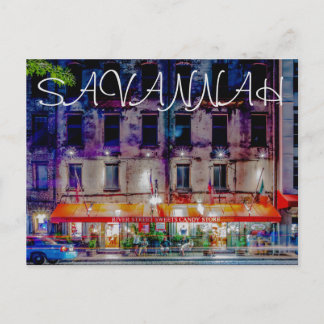 river street sweets candy store postcard